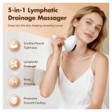 Lymphatic Drainage Massager & Anti Cellulite Massage Tool,New Smart Cupping Massager,Helps Reduce Stretch Marks & Cellulite,for Belly, Arms & Legs,Body Sculpting Machine with Heat & Vibration - Retail