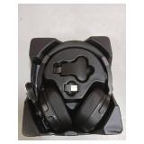 TECKNET Bluetooth Trucker Headset, Single and Dual Ear Wireless Headset with Mic for Work Noise Cancelling, 50Hrs 3 EQ Music Modes Trucker Bluetooth Headphones for PC, Drivers, Office, Call Center - R