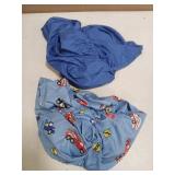 Everyday Kids 2 Pack Fitted Boys Crib Sheet, 100% Soft Breathable Microfiber Baby Sheet, Fits Standard Size Crib Mattress 28in x 52in, Nursery Sheet - Rescue/Blue - Retail: $13