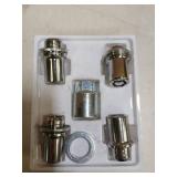 00276-00901, Wheel Lock Lug Nuts Set M12 x 1.5, Compatible with 2000-2024 Toyota 4Runner Corolla FJ Cruiser Highlander Matrix Sequoia Solara Tacoma Tundra & Lexus GS300 GS400 GS430 GX460 GX470 SC430 -