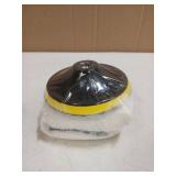 IPELY 6 Pcs 5 Inch Wool Polishing Buffing Pad Polishing Buffing Wheel for Drill Buffer Attachment with M14 Drill Adapter - Retail: $13