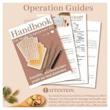 1200Pcs Ear Seeds Acupuncture Kit, Auricular Sticker Kit with Ears Seed, Acupuncture Pen, Acupressure Ear Chart, Tweezers - Retail: $10