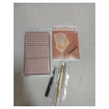 1200Pcs Ear Seeds Acupuncture Kit, Auricular Sticker Kit with Ears Seed, Acupuncture Pen, Acupressure Ear Chart, Tweezers - Retail: $10