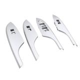 DKMUS Window Control Switch Bezel Cover for Toyota Corolla 2007-2013 Passenger Lifter Door Panel 4PCS - Retail: $34