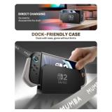 Mumba Dockable Case for Nintendo Switch 2 [2025 Blade Series] TPU Switch 2 Grip Protective Cover, Ergonomic Accessories for Console with Quick-Release Design for Switch 2 Joy Con Controllers (Gamer) -
