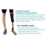 JianiMed Prosthetic Stump Shrinkers Below Knee, 55cm, Compression, Amputee Socks, 20-30, Daily use, Taiwan Excellence M