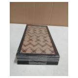 Fxojyvo Engineered Wood 6x12 Picture Frame Set of 6, Black Frame for 6 x 12 Inch Picture Poster Photo, Light Weight 6 by 12 Frame with Wood-grain for Wall - 6 Pack/Black/6"x12" - Retail: $20