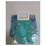 Holographic 11in Medium Gift Bag Reusable Plastic