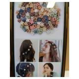 Mini Flower Hair Clips 100pcs