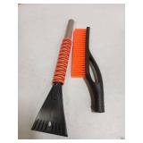 UMUACCAN 27" Snow Brush and Ice Scrapers for Car Windshield, Car Accessories for Men Detachable Snow Scrapers with Ergonomic Foam Grip for Cars, Trucks, SUVs - Retail: $13
