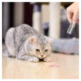 TBTeek Cat Toys, with Metal Case, 2 Pieces, Rechargeable, 7 Adjustable Patterns, Interactive Kitten Pet Dog Chase Toy for Cats Fun Playing Exercise - Retail: $13