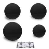 4PCS Surface Burner Caps Set Replacement Compatible with GE Gas Range/Stove/Oven, with 3.5 inches wb29k10006-1 Cap, 3.2 inches wb29k10001-2 Caps, 2.6 inches wb29k10009-1 Cap, Maintain Cooking State - 