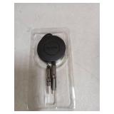 AGVEE 0.3ft Fixed / 2.3ft Extend 4 in 1 Multi USB Charger Cable Mountable One Way Retractable 60W Fast Charging Cord, Pocket-Sized for iPhone 16 15 14 13 12 11, Samsung, Android, Desk Organizer, Black