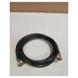 XRDS -RF PL-259 UHF CB Coax Cable 6ft, 50 ohm KMR400 PL-259 UHF Male to SO-239 Male Connector Low Loss Coaxial Cable for HAM & CB Radio, Antenna Analyzer, Dummy Load, AIS Antenna, SWR Meter - Retail: 