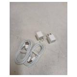 iPhone Charger,2Pack 6FT USB Wall Charger Fast Charging USB Cable Charging Cube Travel Plug Block with 6Foot Fast Cuble Lightning Cable Cord for iPhone 14 13 12 11 Pro Max XS XR X 8 7 SE2022 iPad - Re