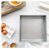 USA Pan Bakeware Nonstick Square Cake Pan, 8 Inch, Aluminized Steel - Retail: $22