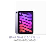 Feams Case for iPad mini 7 A17 Pro 2024/iPad Mini 6 2021, Slim Lightweight Trifold iPad mini 7 A17 Pro Case 8.3 Inch 2024 Clear Back Cover with Pencil Holder & Auto Sleep, Purple Garden - Retail: $19
