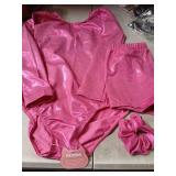 Pink Metallic Dance Set with Scrunchie-10/12 - Retail: $25