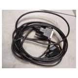 Critin DVI-D 24+1 Dual Link Male to Male Cable, 3M 2560x1600/1080P High Speed Gaming Monitor Cable, Gold Plated Connectors for PC, DVD, Projector - Retail: $5