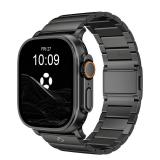 FiNESTONE CRNS02 Titanium Band Compatible with Apple Watch Ultra 3/2/1 49mm & Series 11/10 46mm,Anti-Stratch & Adjustable Magnetic Metal Watch Band,Premium Color Match,Mens Valentines Day Gifts - Reta