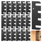 Nkiy Quen 16 Pcs 4 Inch Hardware Door Hinge Shims,Stainless Steel Door Hinge Spacer with Coated Finish,Doors Hinge Shims Hinge Spacer for Repair Kit,0.03 Inches Thick - Retail: $16