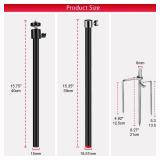 AVCMOTO Game &Trail Camera Mount, 3 in1 Aluminum 360 Degree Adjustable Universal Screw Mount 1/4