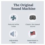 Yogasleep Dohm Uno White Noise Sound Machine, Real Fan Inside for Non-Looping White Noise, Sleep Aid, Office Privacy & Meditation for Adults & Baby, Registry Gift (Charcoal) - Retail: $37