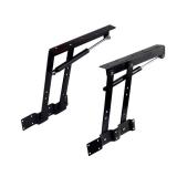 2pcs Folding Lift up Top Coffee Table Lifting Frame Desk Mechanism Hardware Fitting Hinge Spring Standing Rack Hinge Rack Bracket (Gas Hydraulic)