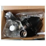 QiyuanLS 2Pack Socket Fan Light With Remote, Screwing Ceiling Fans with Dimmable Lights, 3 Colors 3000K-6500K,Ceiling Fan Light Kit Bulb for Bedroom Living Room Kitchen Garage Dinning Room