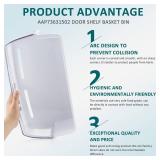 AAP73631502 Refrigerator Door Bin Shelf Replacement RIGHT Compatible for Ken-more LG Elite Refrigerator Shelf Replacement-LFX28968ST Door Bin AP5673810,2652330,AAP72909218-by MIFLUS NEEDS CLEANING - R