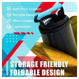 Sunlite Sports 45 Foldable Snow Sled for Kids & Adults Durable Reinforced Bottom, Sturdy Fabric Stitching & Easy-Carry Design for Winter Family Fun - Retail: $30