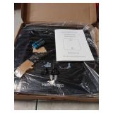 Digital Bathroom Scale for Body Weight: High-Precision 4-Sensor Accuracy, LED Display, 400lb/180kg Capacity, Safe Rounded Corners, Batteries Included - Retail: $15