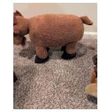 Plush Brown Moose Stuffed Animal