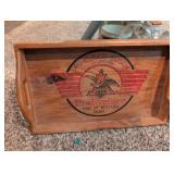Budweiser Wooden Serving Tray