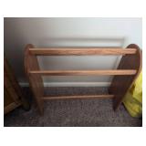 Solid Wood Quilt Display Rack