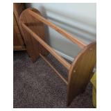Solid Wood Quilt Display Rack