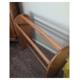 Solid Wood Quilt Display Rack