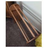 Solid Wood Quilt Display Rack