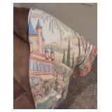 \" Your home is your castle\" Castle Tapestry Throw Blanket