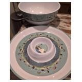 Coastal Lighthouse Scene Dinnerware Set