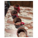 Christmas Holiday Ceramic Mug Set