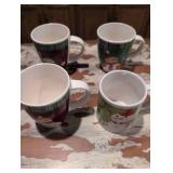Snowman Holiday Coffee Mug Set
