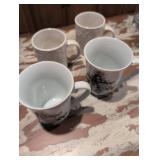 2012 Williams-Sonoma Christmas Tree Mugs Set