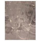 Traditional Crystal Clear Pilsner Glass Set of 11