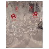 Monte Carlo Casino Crystal Champagne Flutes