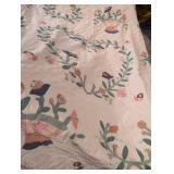 Handmade Queen  Floral Applique Quilt