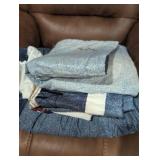 Donna Sharp King Sized Handmade  Lighthouse Quilt and bedding set