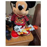 Disney Mickey Mouse Rock Star Plush with Guitar