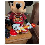 Disney Mickey Mouse Rock Star Plush with Guitar