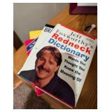 Redneck Dictionary by Jeff Foxworthy lot of joke books